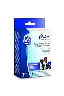 Oster -Rozjasňovací šampon pro bílou srst zásobník 3ks