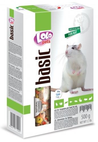 LOLO BASIC kompletní krmivo pro potkany