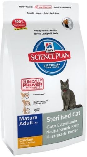 Hill's Feline Dry Adult Mature 7+ Sterilized