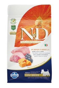 N&amp;D GF Pumpkin DOG Adult Mini Lamb &amp; Blueberry