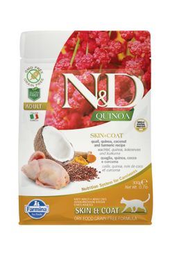 N&amp;D Quinoa CAT Skin &amp; Coat Quail &amp; Coconut