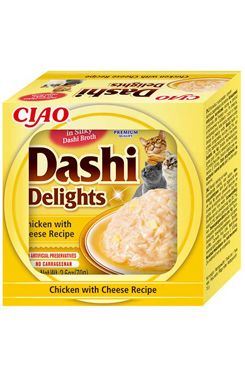 Churu Cat Dashi Delights Chicken with Cheese 70g