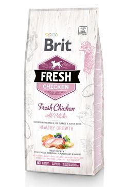 Brit Fresh Dog Chicken&amp;Potato Puppy Healthy Growth