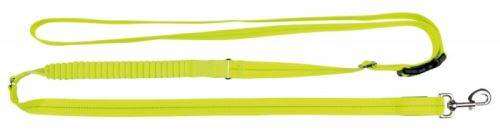 Svítící jogging vodítko USB S-XL 1,85-2,55m/25mm neon žlutá
