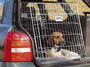 Klec Dog Residence mobil do auta 91x61x71cm