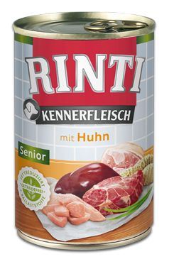 Rinti Dog Kennerfleisch konzerva Senior kuře 400g