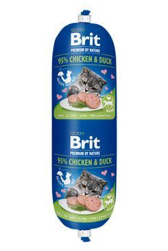 Brit Premium Cat by Nature Sausage Chicken &amp; Duck 180g