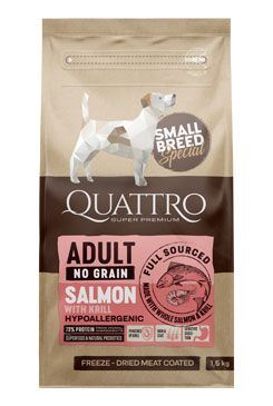 QUATTRO Dog Dry SB Adult Losos&amp;Krill