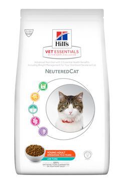 Hill&#39;s Fel.Dry VE Young Adult Neutered Tuna 1,5kg