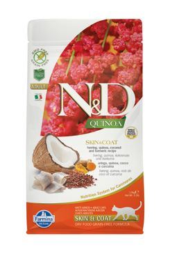 N&amp;D Quinoa CAT Skin &amp; Coat Herring &amp; Coconut