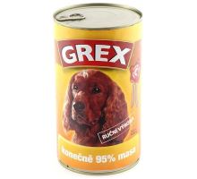 GREX konzerva pes 1280g