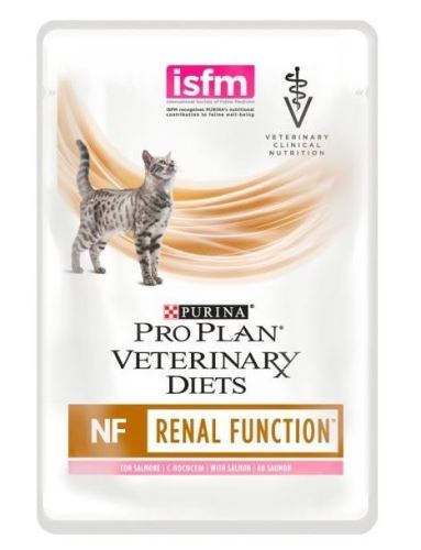 Purina PPVD Feline - NF Renal Funct.Salmon kapsička 10x85 g