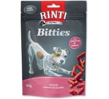 Nepoužívat Rinti Dog pochoutka Extra Mini-Bits karotka + špenát 100g