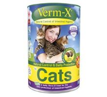 Verm-X Přírodní granule proti střevním parazitům pro kočky 60g