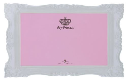 Prostírání MY PRINCESS - gumová podložka růžová 44x28cm