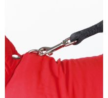 Červená vesta PALERMO s odepínací kapucí TRIXIE