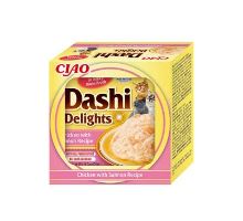 Churu Cat Dashi Delights Chicken with Salmon 70g