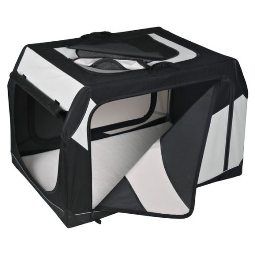 Transportní nylonový box Vario černo-šedý