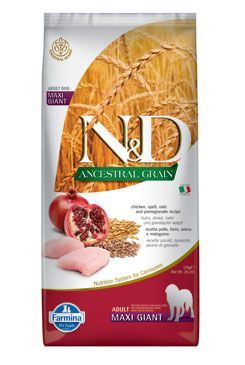 N&amp;D LG DOG Adult Giant Chicken &amp; Pomegranate 12kg