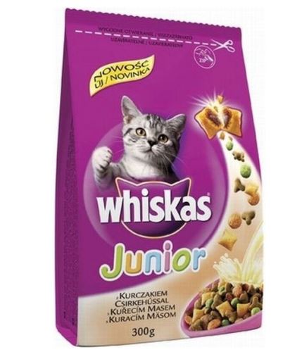 Whiskas Dry Junior s kuřecím masem