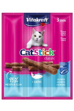 Vitakraft Cat pochoutka Stick mini Losos 3x6g