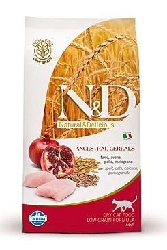 N&amp;D Low Grain CAT Adult Chicken &amp; Pomegranate