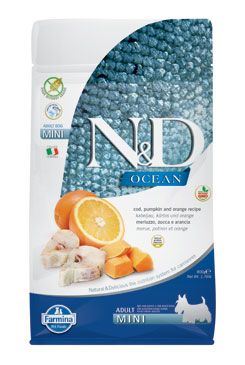 N&D OCEAN DOG GF Adult Mini Codfish&Pumpki&Orange