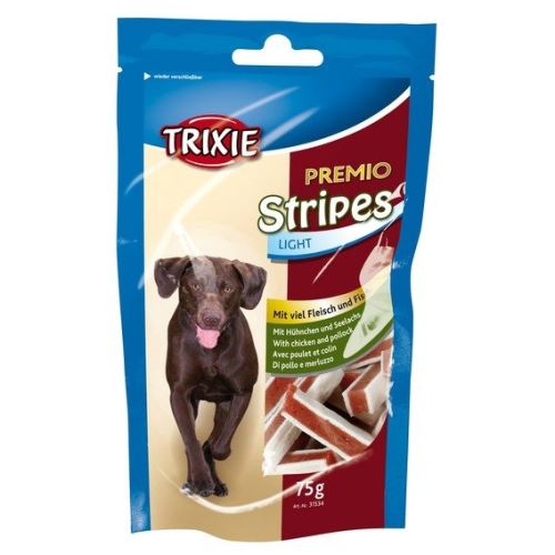 Premio STRIPES Ligh pásky kuře&losos 75 g