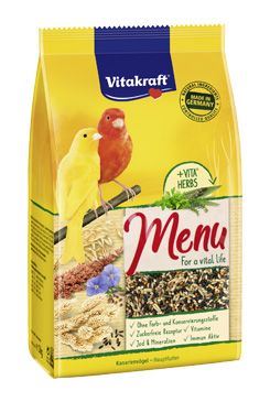 Vitakraft ptactvo Menu vital honey canary 500g