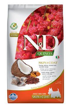N&amp;D Quinoa DOG Skin &amp; Coat Herring &amp;Coconut Mini 2,5kg
