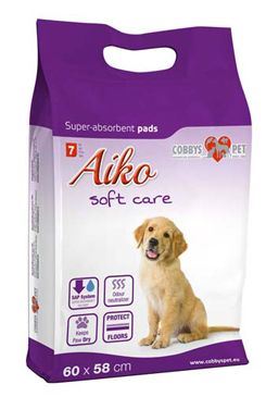 Podložka absorbční pro psy Aiko Soft Care 60x58cm