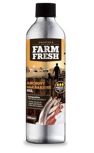 Farm Fresh Anchovy & Sardine oil Olej z ančov. a sard. 250ml