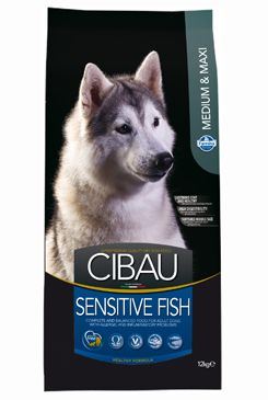 CIBAU Dog Adult Sensitive Medium&Maxi Fish&Rice 12kg