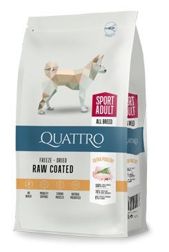 QUATTRO Dog Dry Premium All Breed ACTIVE Adult