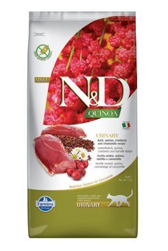 N&amp;D GF Quinoa CAT Urinary Duck &amp; Cranberry 5kg
