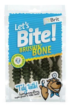 Brit pochoutka Let's Bite Brushin' Bone 90g