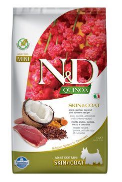 N&amp;D Quinoa DOG Skin &amp; Coat Duck &amp; Coconut Mini 2,5kg
