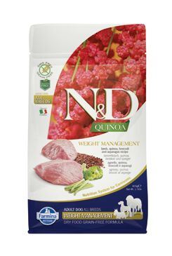 N&amp;D Quinoa DOG Weight Management Lamb &amp; Broccoli