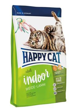 Happy Cat Supr.Indoor Fit&Well Weide-Lamm 10kg