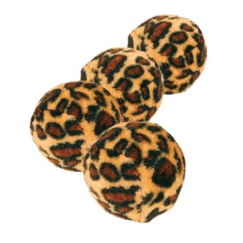 Míčky leopardí motiv 4cm (1ks)