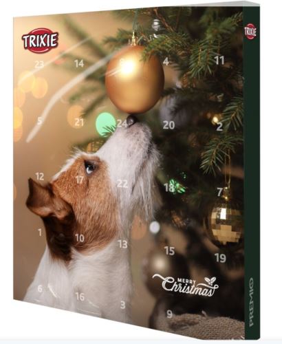 Adventní kalendář PREMIO pro psy, masové pochoutky, 30x34x3,5cm TRIXIE