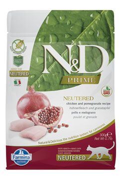 N&D PRIME CAT Neutered Chicken & Pomegranate