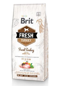 Brit Fresh Dog Turkey & Pea Light Fit & Slim
