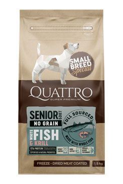 QUATTRO Dog Dry SB Senior/Dieta Ryby&Krill