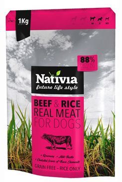 Nativia Real Meat Beef&amp;Rice