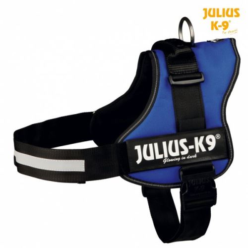 Julius-K9 silový postroj modrý