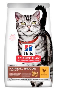 Hill's Feline Dry Adult"HBC for indoor cats"Chicken