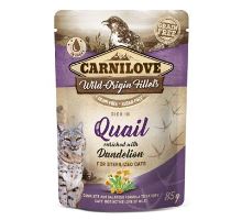 Carnilove Cat Pouch Quail &amp; Dandelion sterilized 85g