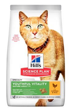 Hill's Feline Dry Adult7+ Youthful Vitality Chicken