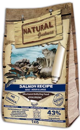 Natural Greatness Salmon Recipe Medium & Large